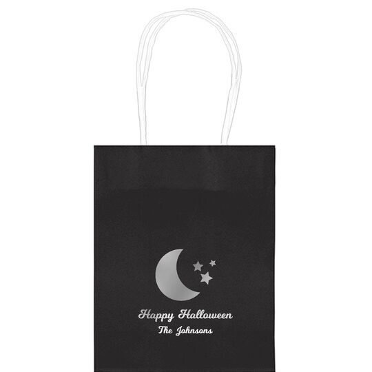 Moon and Stars Mini Twisted Handled Bags